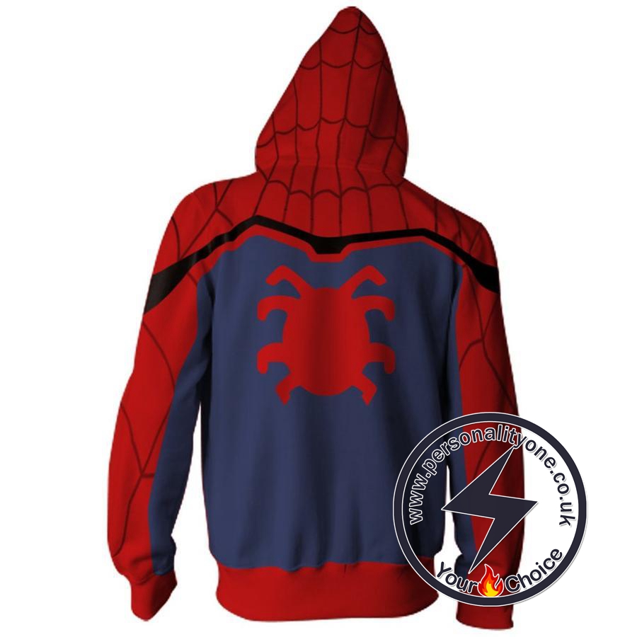 SPIDERMAN 3D Hoodies - ZIP UP - SPIDERMAN 3D